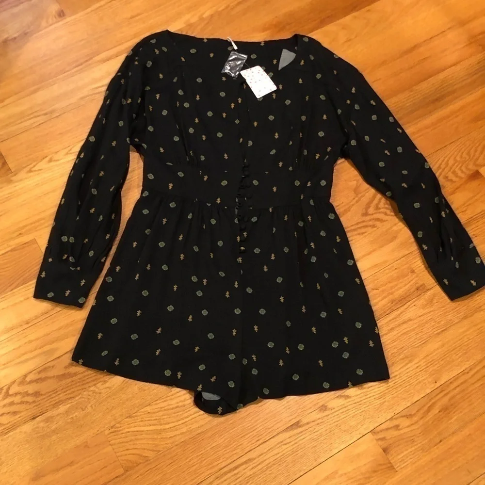 Free People Love Grows Romper SzL